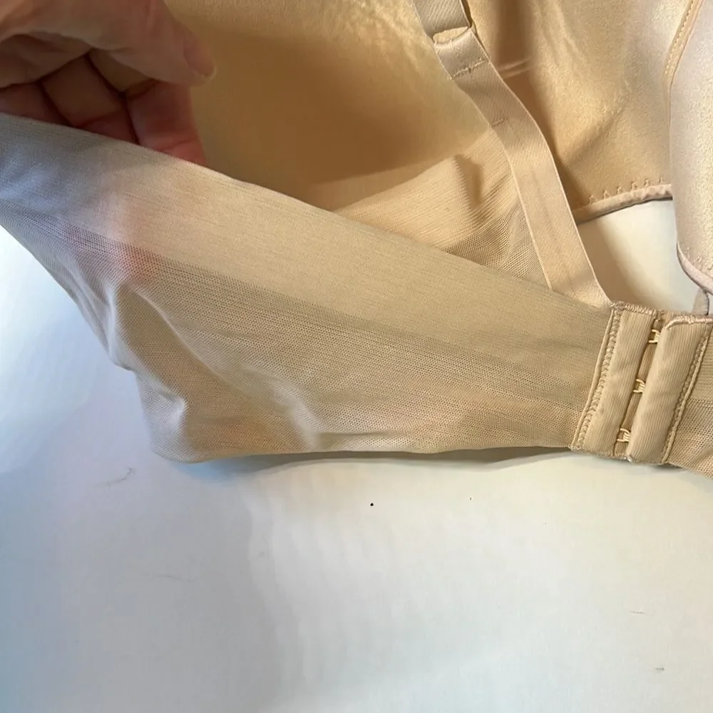 WACOAL Women’s Ultimate Side Smoother Wire Free T-Shirt Bra Nude Size 40 D